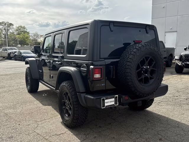 2025 Black Clearcoat Jeep Wrangler 4xe 4X4 Convertible