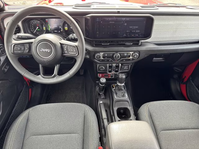 2025 Firecracker Red Clearcoat Jeep Wrangler 4xe 4X4 Convertible