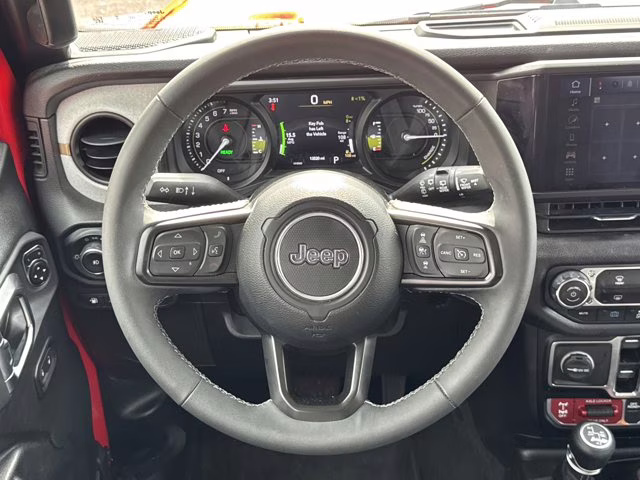 2025 Firecracker Red Clearcoat Jeep Wrangler 4xe 4X4 Convertible