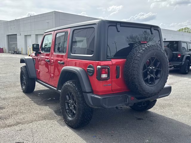 2025 Firecracker Red Clearcoat Jeep Wrangler 4xe 4X4 Convertible