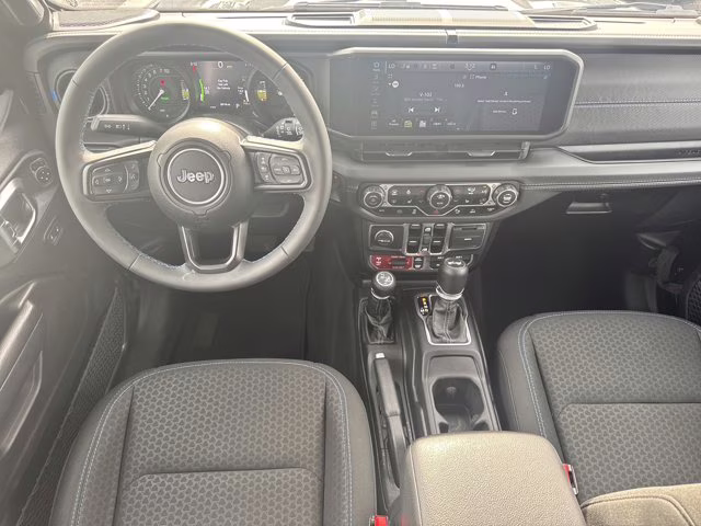 2025 Black Clearcoat Jeep Wrangler 4xe 4X4 Convertible