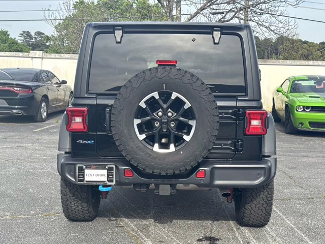 2025 Black Clearcoat Jeep Wrangler 4xe 4X4 Convertible
