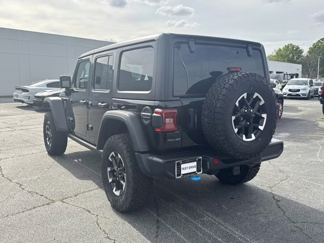 2025 Black Clearcoat Jeep Wrangler 4xe 4X4 Convertible