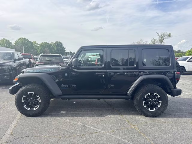 2025 Black Clearcoat Jeep Wrangler 4xe 4X4 Convertible