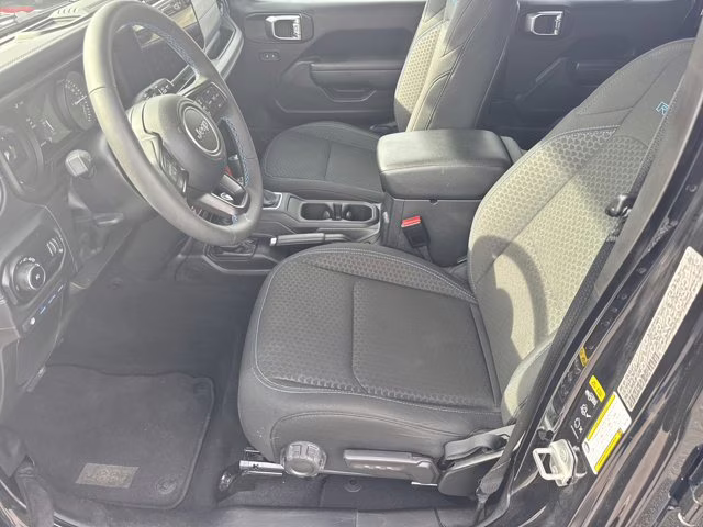 2025 Black Clearcoat Jeep Wrangler 4xe 4X4 Convertible