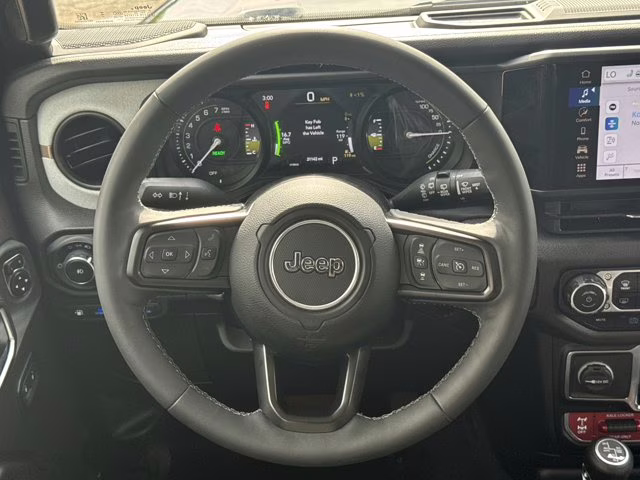 2025 Black Clearcoat Jeep Wrangler 4xe 4X4 Convertible