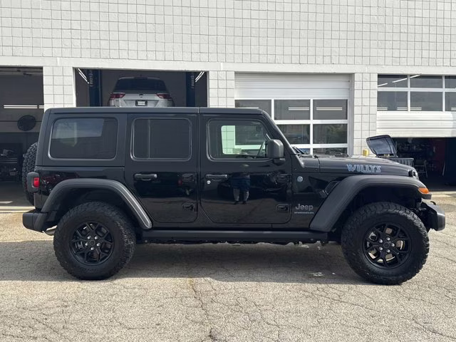 2025 Black Clearcoat Jeep Wrangler 4xe 4X4 Convertible
