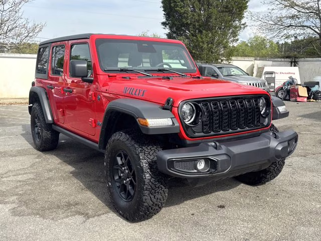 2025 Firecracker Red Clearcoat Jeep Wrangler 4xe 4X4 Convertible