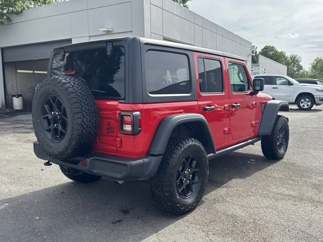 2025 Firecracker Red Clearcoat Jeep Wrangler 4xe 4X4 Convertible