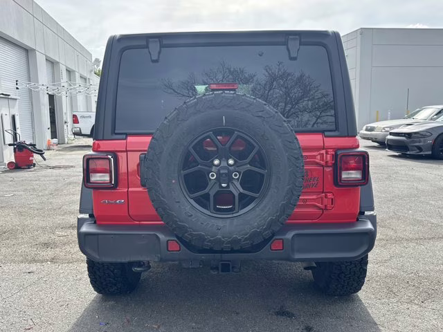 2025 Firecracker Red Clearcoat Jeep Wrangler 4xe 4X4 Convertible