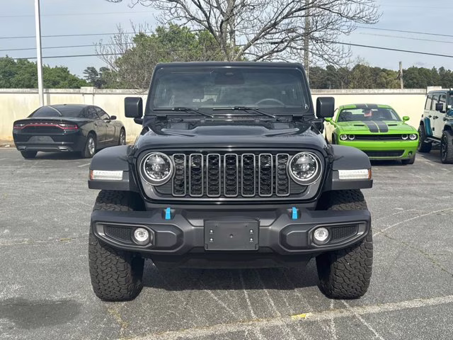 2025 Black Clearcoat Jeep Wrangler 4xe 4X4 Convertible