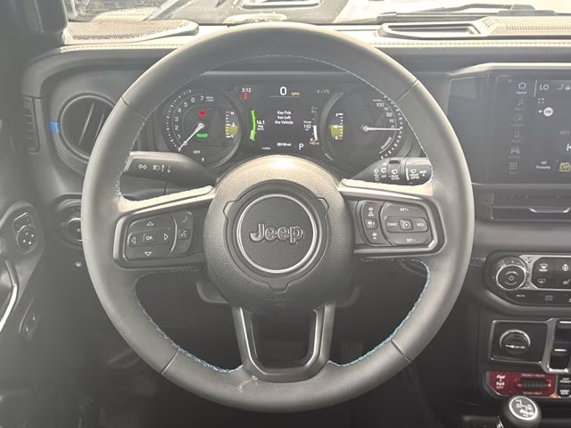 2025 Black Clearcoat Jeep Wrangler 4xe 4X4 Convertible