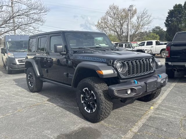 2025 Black Clearcoat Jeep Wrangler 4xe 4X4 Convertible