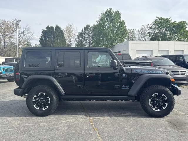 2025 Black Clearcoat Jeep Wrangler 4xe 4X4 Convertible