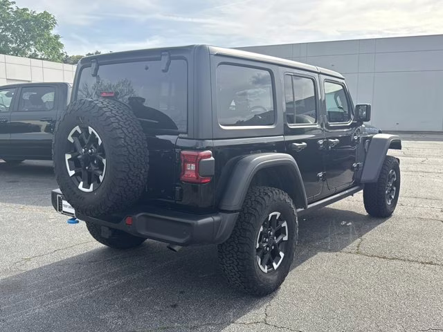 2025 Black Clearcoat Jeep Wrangler 4xe 4X4 Convertible