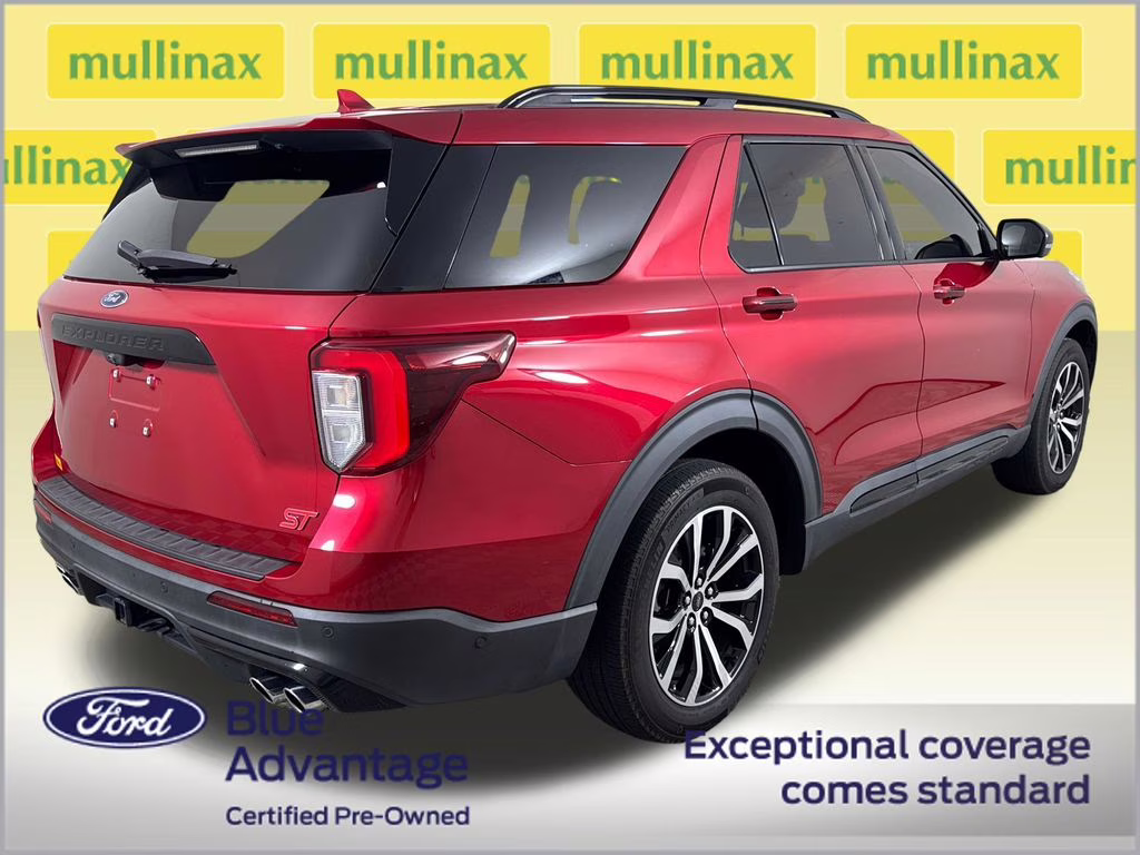 2020 Rapid Red Metallic Tinted Clearcoat Ford Explorer ST 4X4 SUV