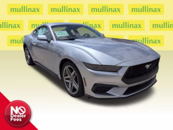2026 Iconic Silver Metallic Ford Mustang EcoBoost RWD Coupe