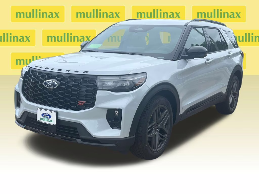 2026 White Ford Explorer ST 4X4 SUV