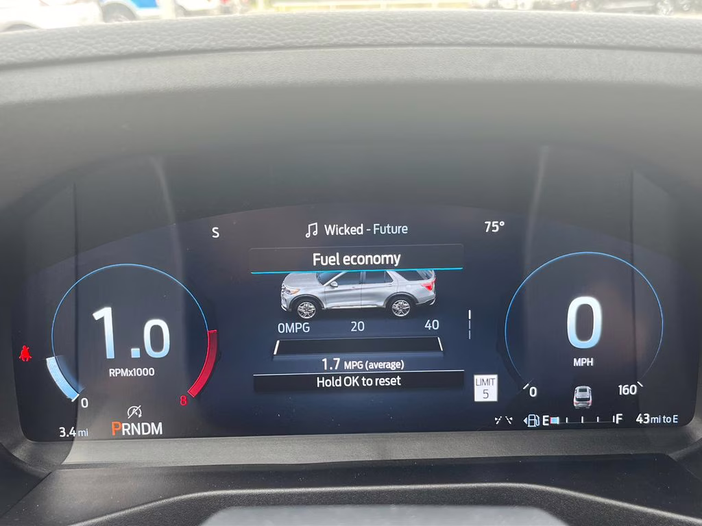 2026 White Ford Explorer ST 4X4 SUV