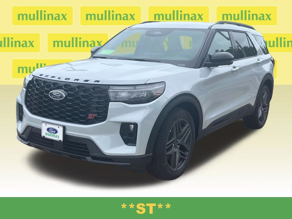 2026 White Ford Explorer ST 4X4 SUV