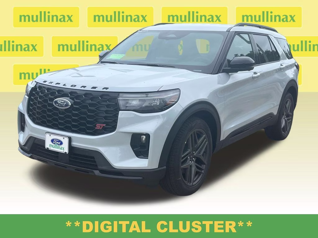 2026 White Ford Explorer ST 4X4 SUV