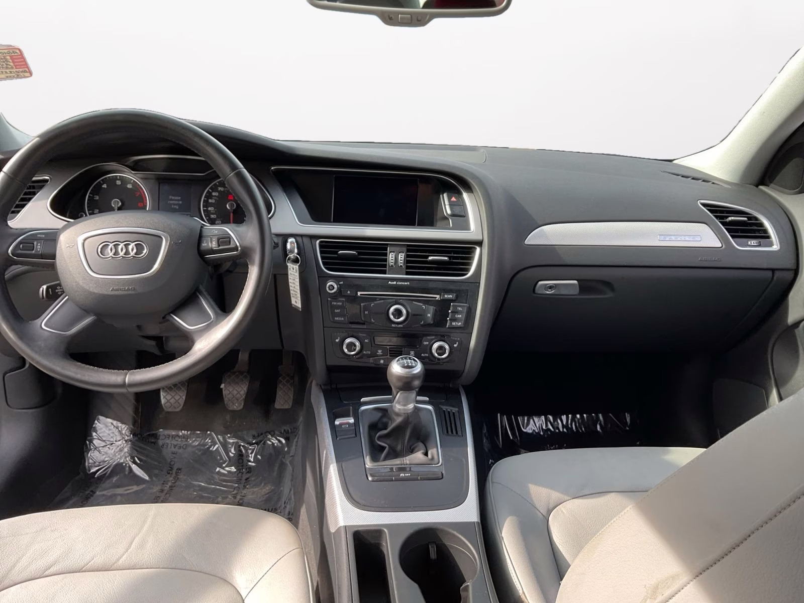 2013 Monsoon Gray Metallic Audi A4 2.0T Premium Plus AWD Sedan