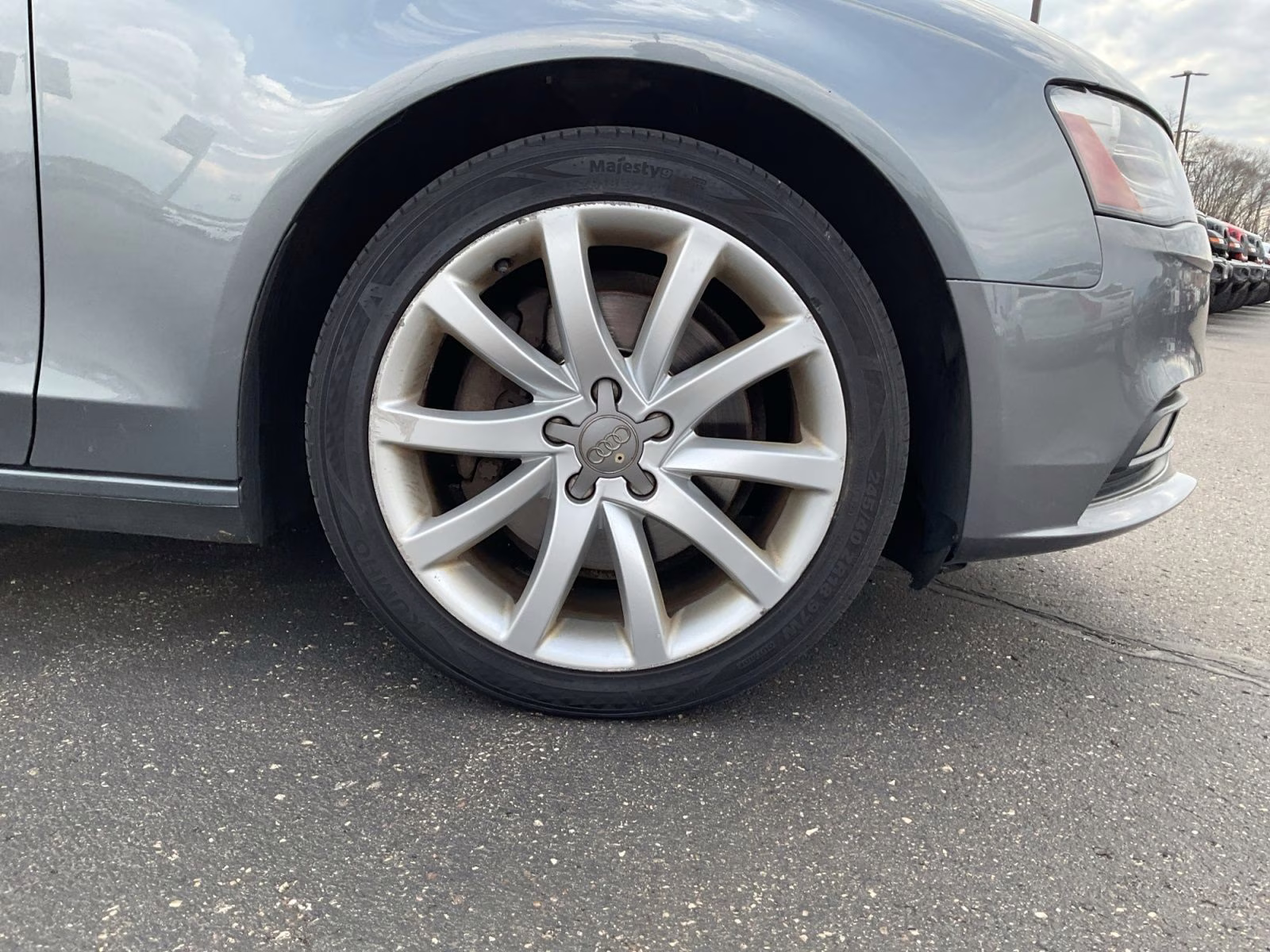 2013 Monsoon Gray Metallic Audi A4 2.0T Premium Plus AWD Sedan