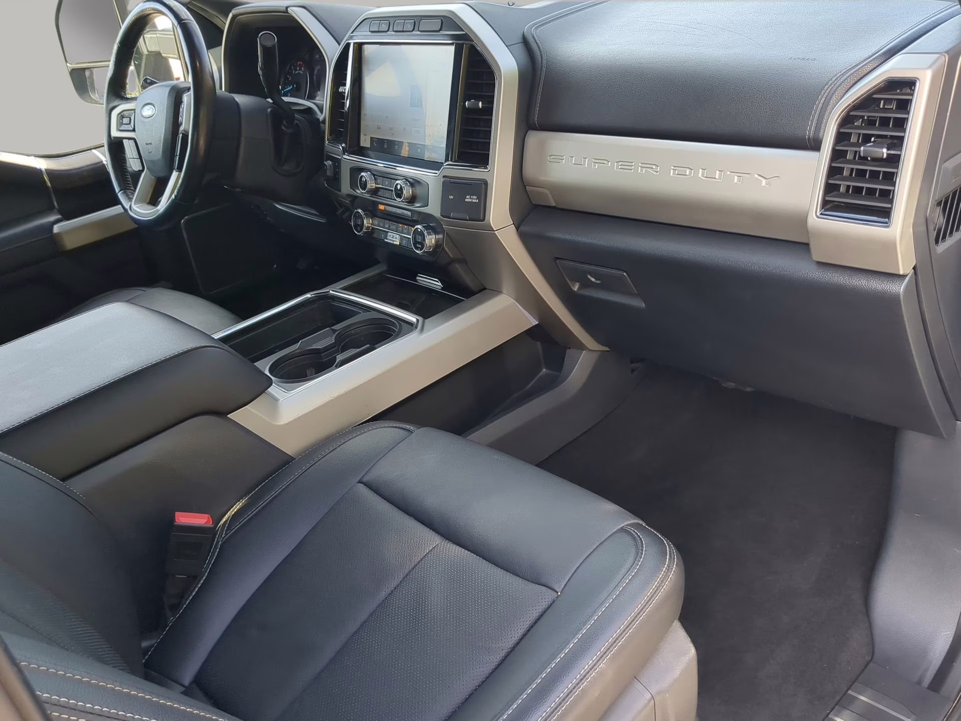 2022 Carbonized Gray Metallic Ford Super Duty F-250 SRW LARIAT Crew Cab Pickup 4X4 Truck