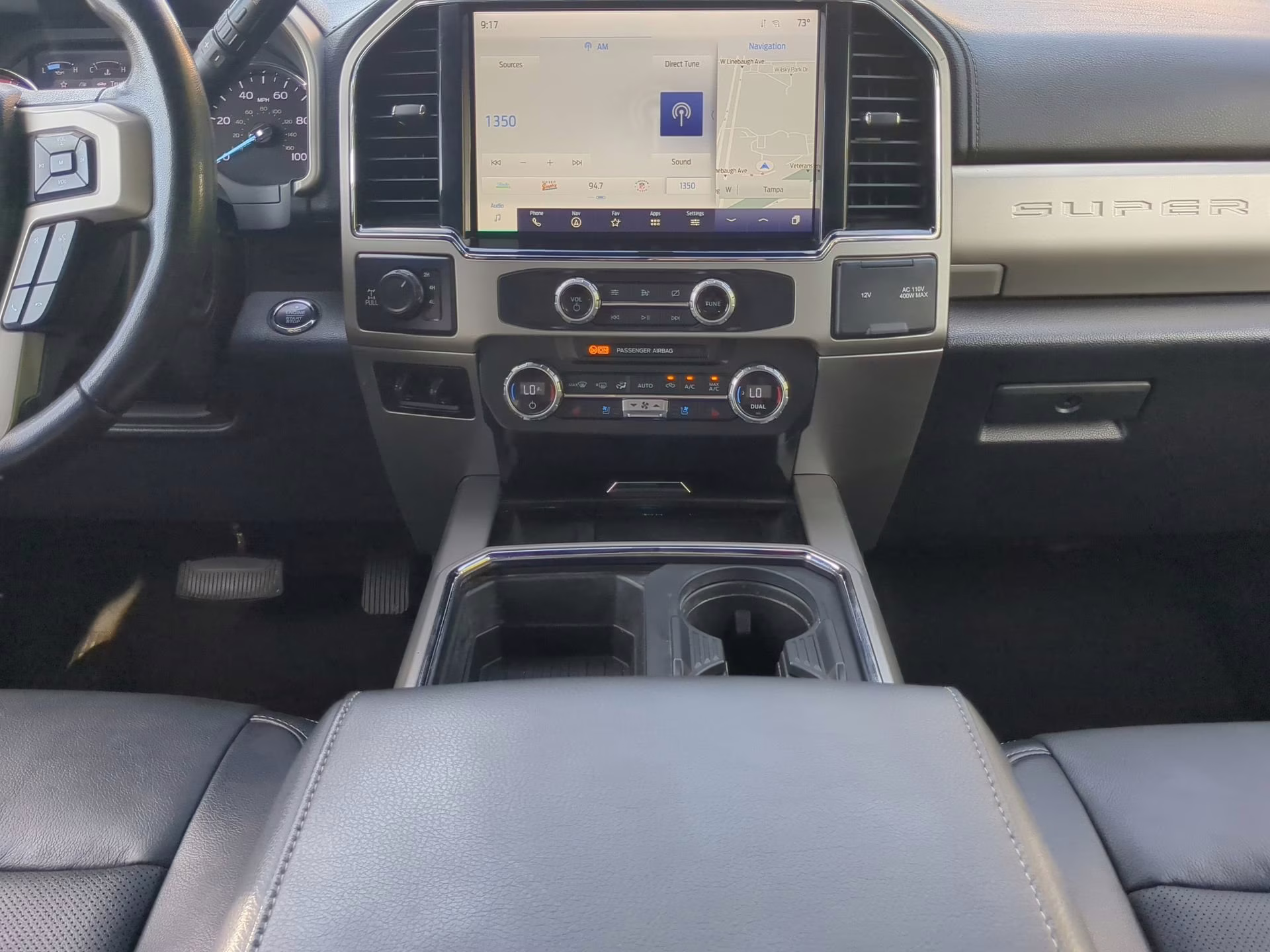 2022 Carbonized Gray Metallic Ford Super Duty F-250 SRW LARIAT Crew Cab Pickup 4X4 Truck