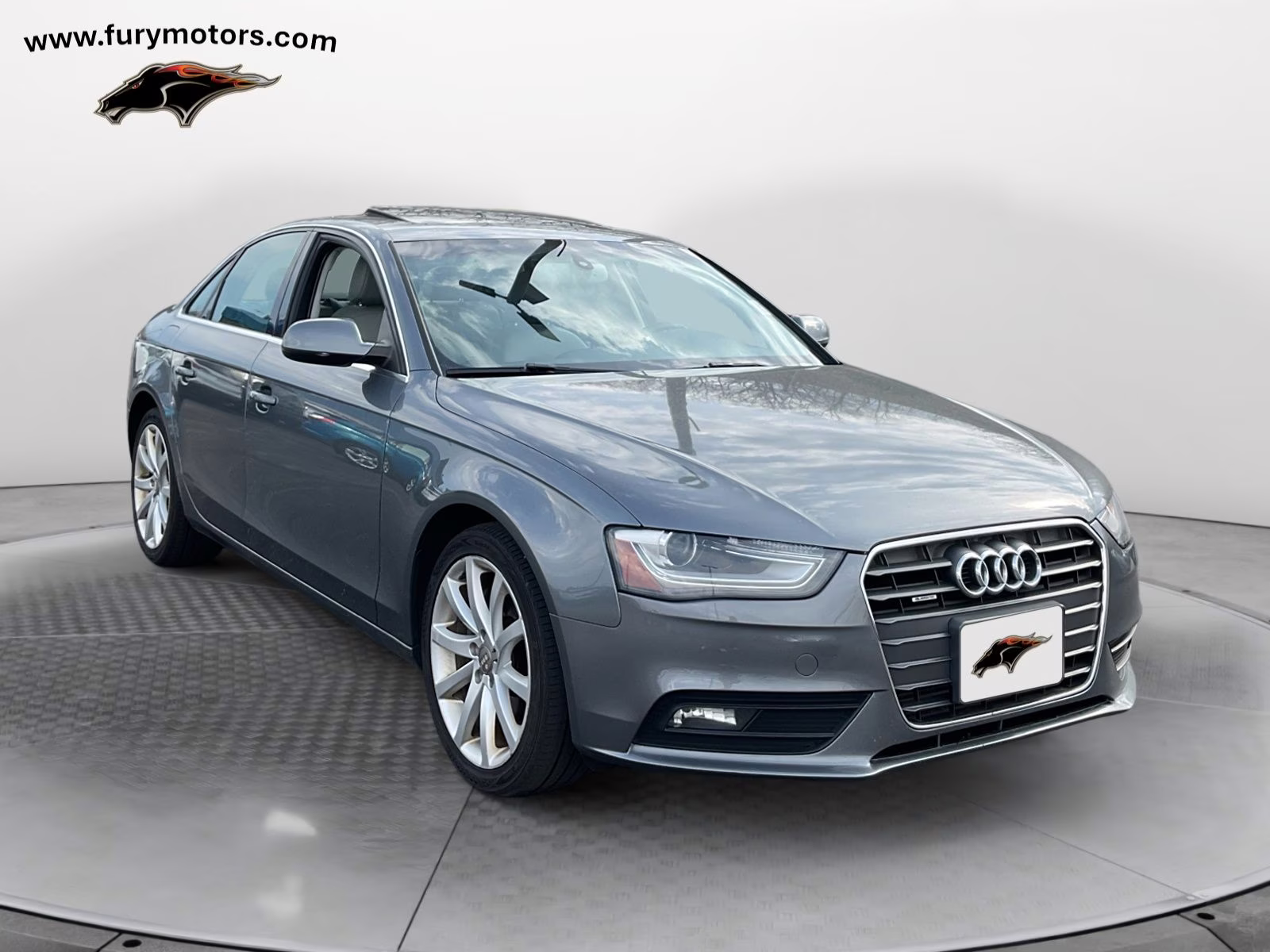 2013 Monsoon Gray Metallic Audi A4 2.0T Premium Plus AWD Sedan