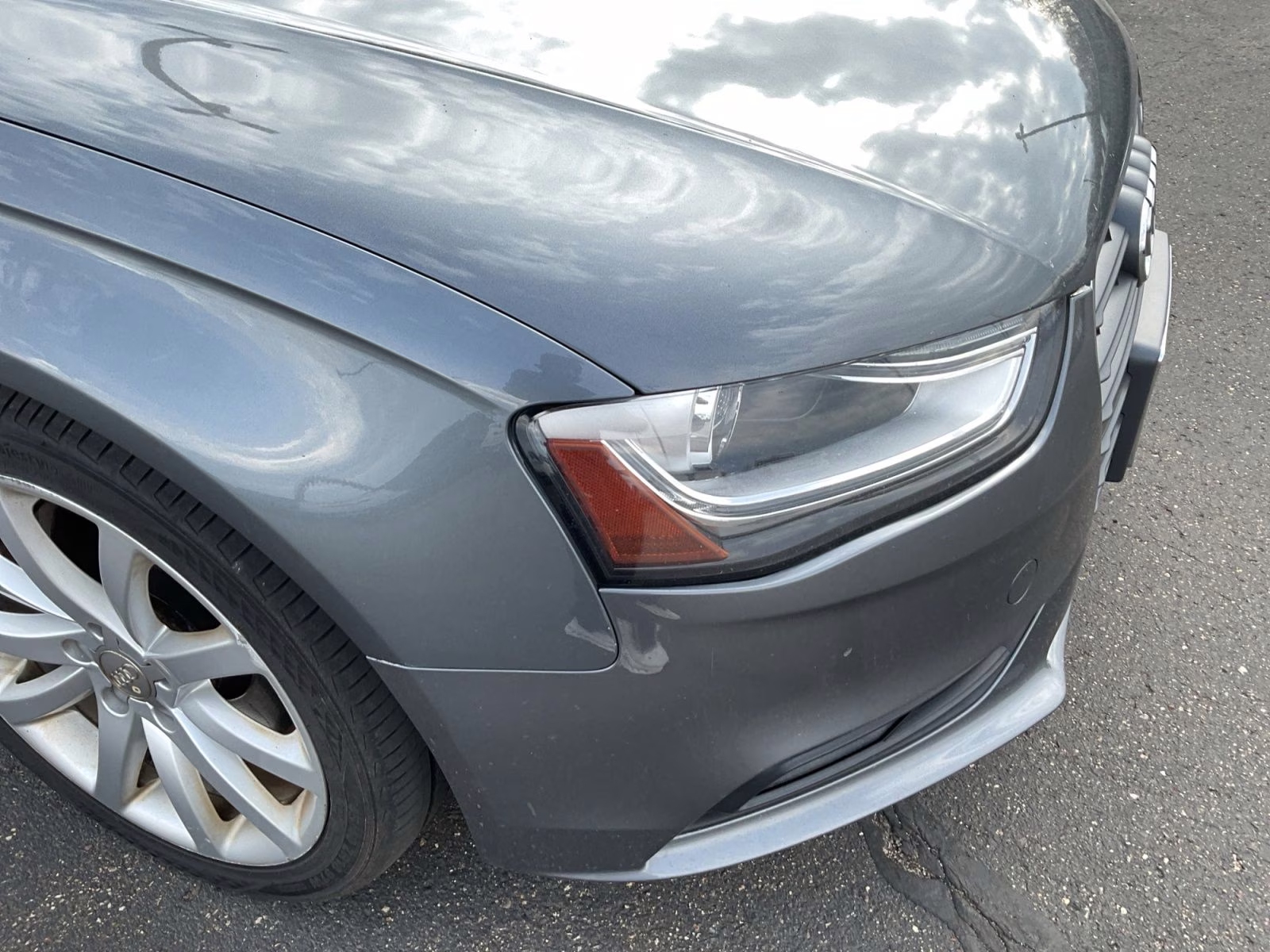 2013 Monsoon Gray Metallic Audi A4 2.0T Premium Plus AWD Sedan