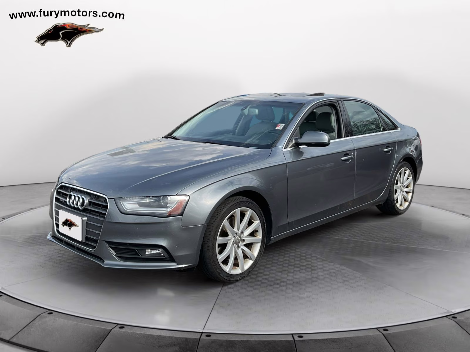 2013 Monsoon Gray Metallic Audi A4 2.0T Premium Plus AWD Sedan