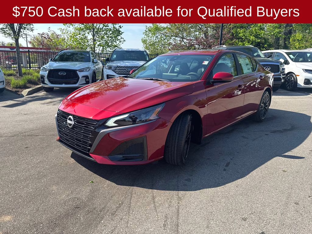 2026 Scarlet Ember Tintcoat Nissan Altima 2.5 SV FWD Sedan