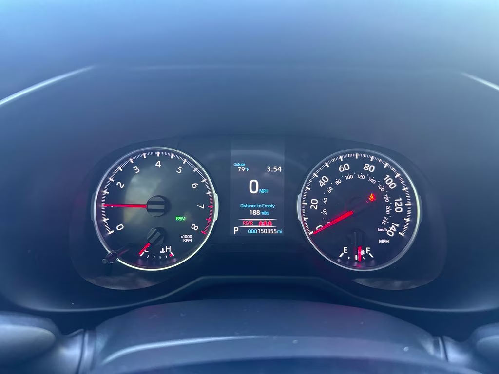 2019 Silver Sky Metallic Toyota RAV4 XLE Premium FWD SUV