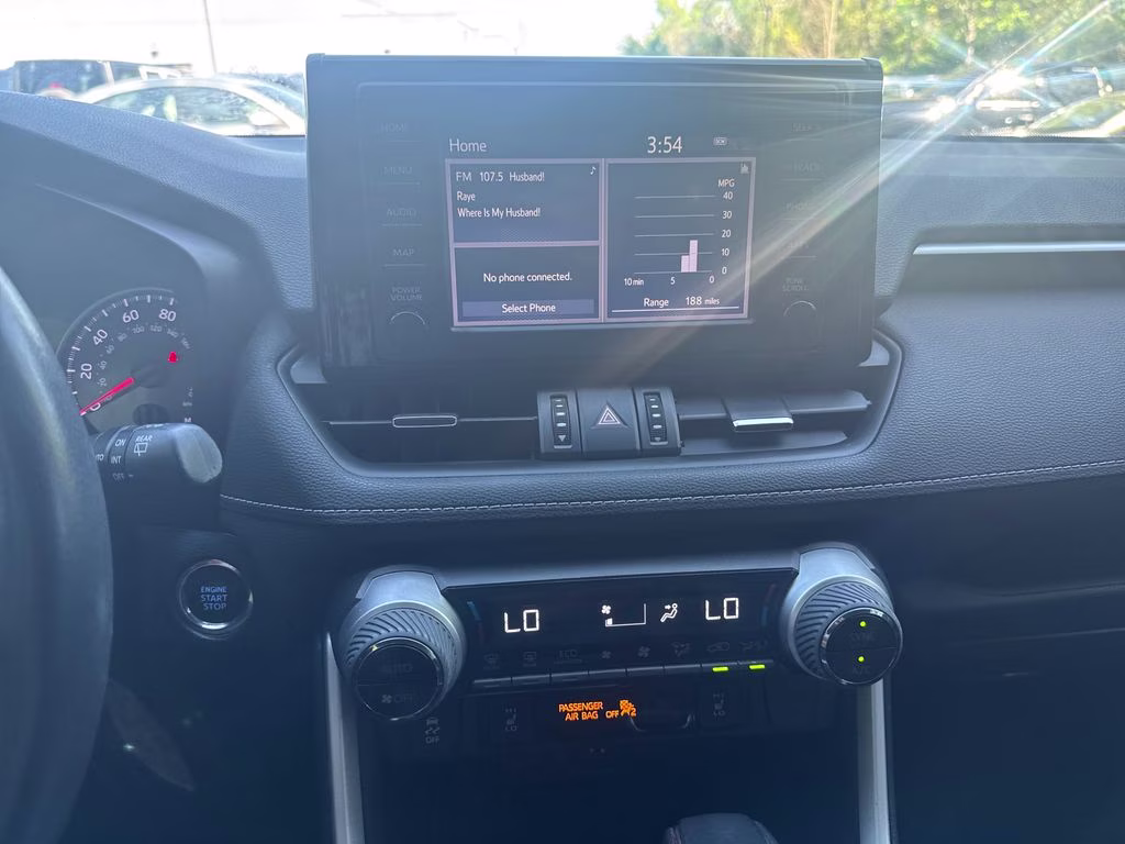 2019 Silver Sky Metallic Toyota RAV4 XLE Premium FWD SUV