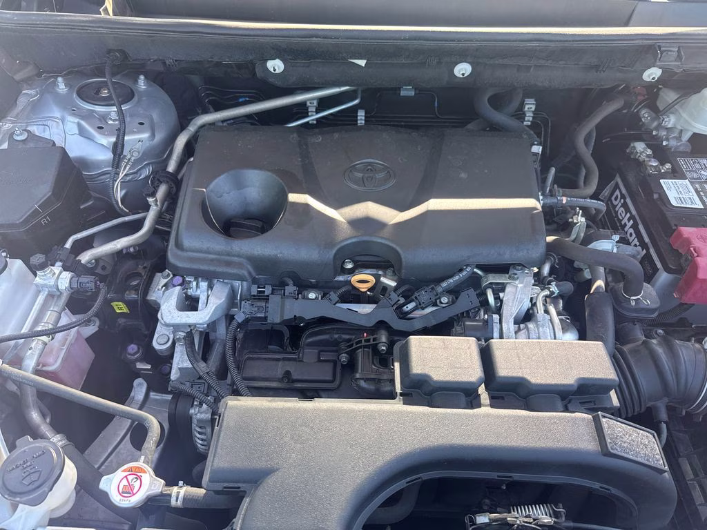 2019 Silver Sky Metallic Toyota RAV4 XLE Premium FWD SUV