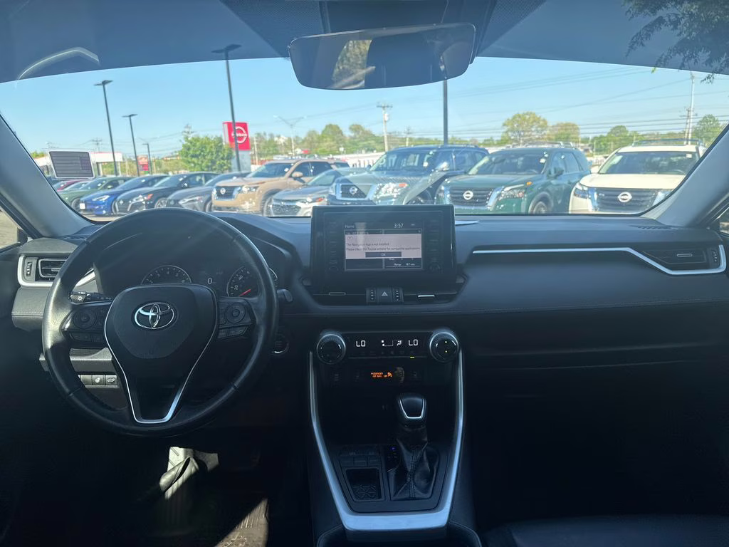 2019 Silver Sky Metallic Toyota RAV4 XLE Premium FWD SUV