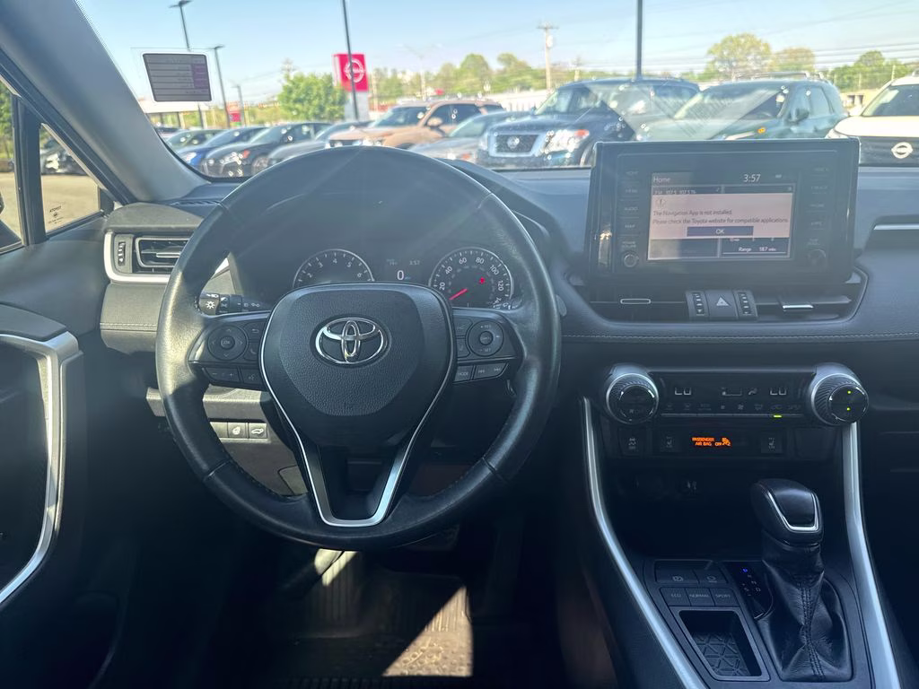 2019 Silver Sky Metallic Toyota RAV4 XLE Premium FWD SUV
