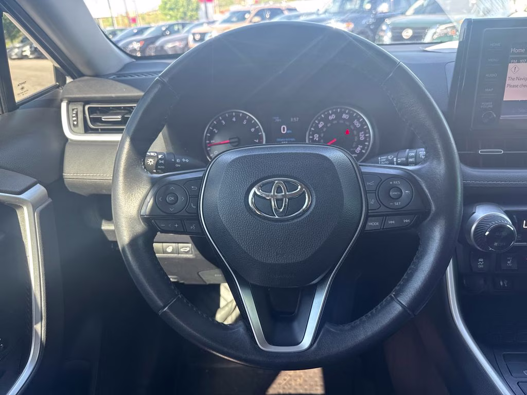 2019 Silver Sky Metallic Toyota RAV4 XLE Premium FWD SUV