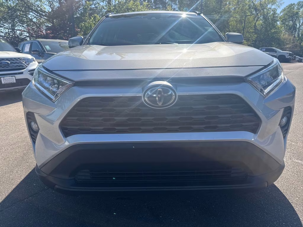 2019 Silver Sky Metallic Toyota RAV4 XLE Premium FWD SUV