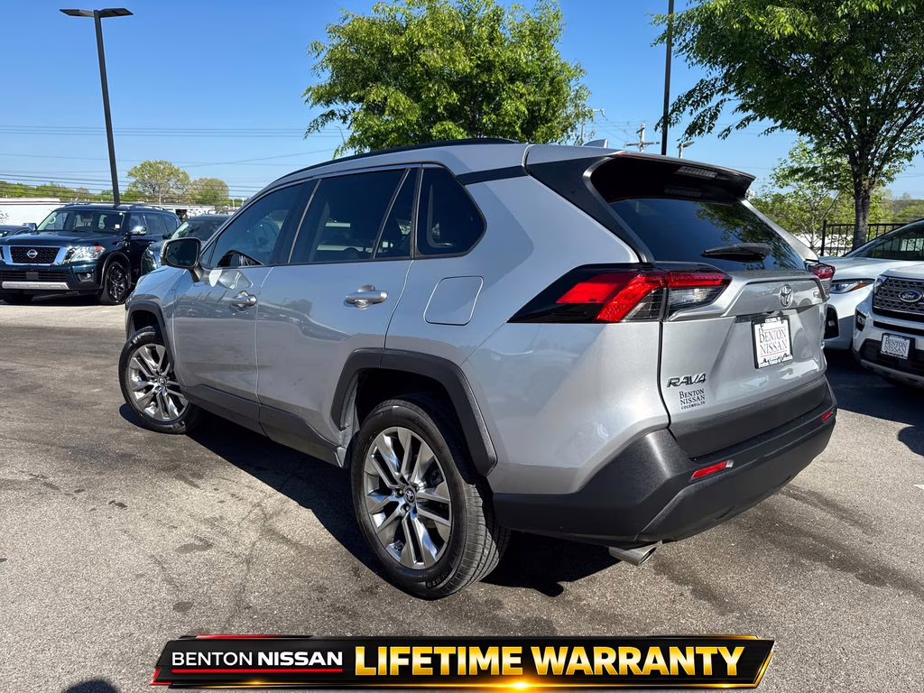 2019 Silver Sky Metallic Toyota RAV4 XLE Premium FWD SUV