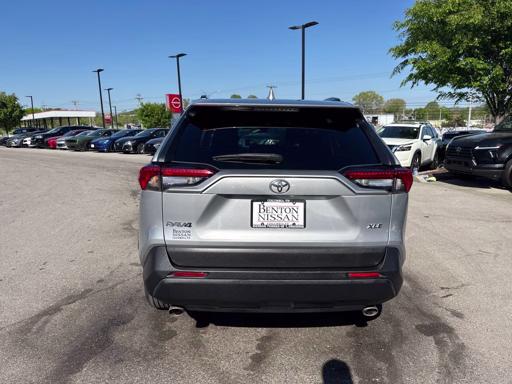 2019 Silver Sky Metallic Toyota RAV4 XLE Premium FWD SUV