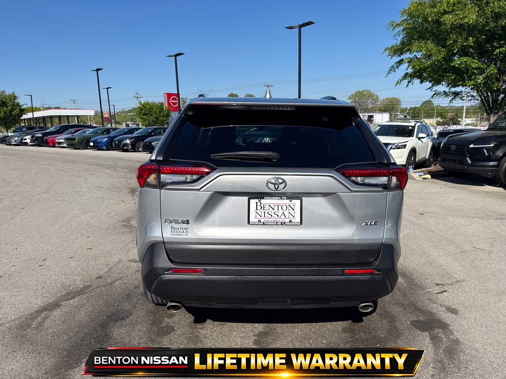 2019 Silver Sky Metallic Toyota RAV4 XLE Premium FWD SUV