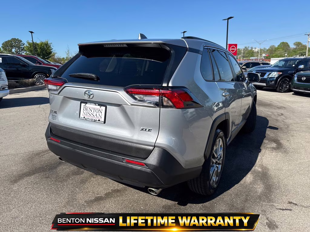2019 Silver Sky Metallic Toyota RAV4 XLE Premium FWD SUV