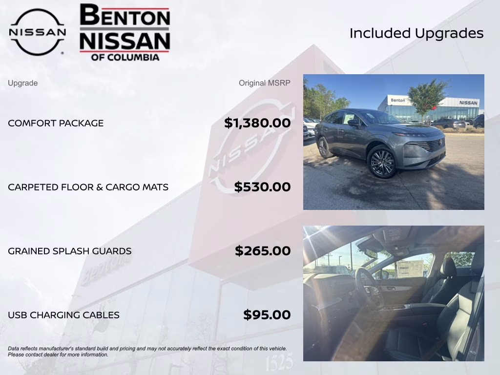 2026 Gun Metallic Nissan Murano SL AWD SUV