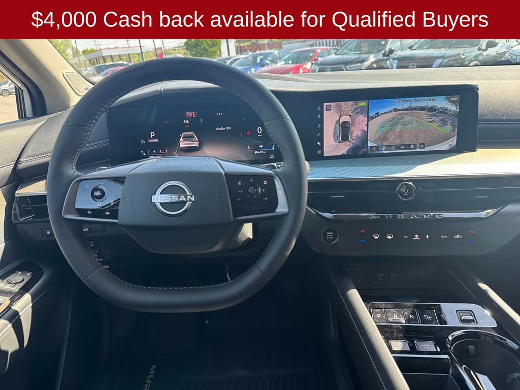 2026 Everest White Pearl Tricoat Nissan Murano Platinum AWD SUV