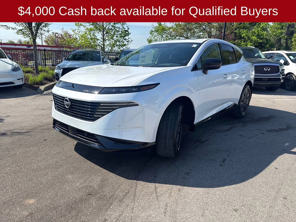 2026 Everest White Pearl Tricoat Nissan Murano Platinum AWD SUV