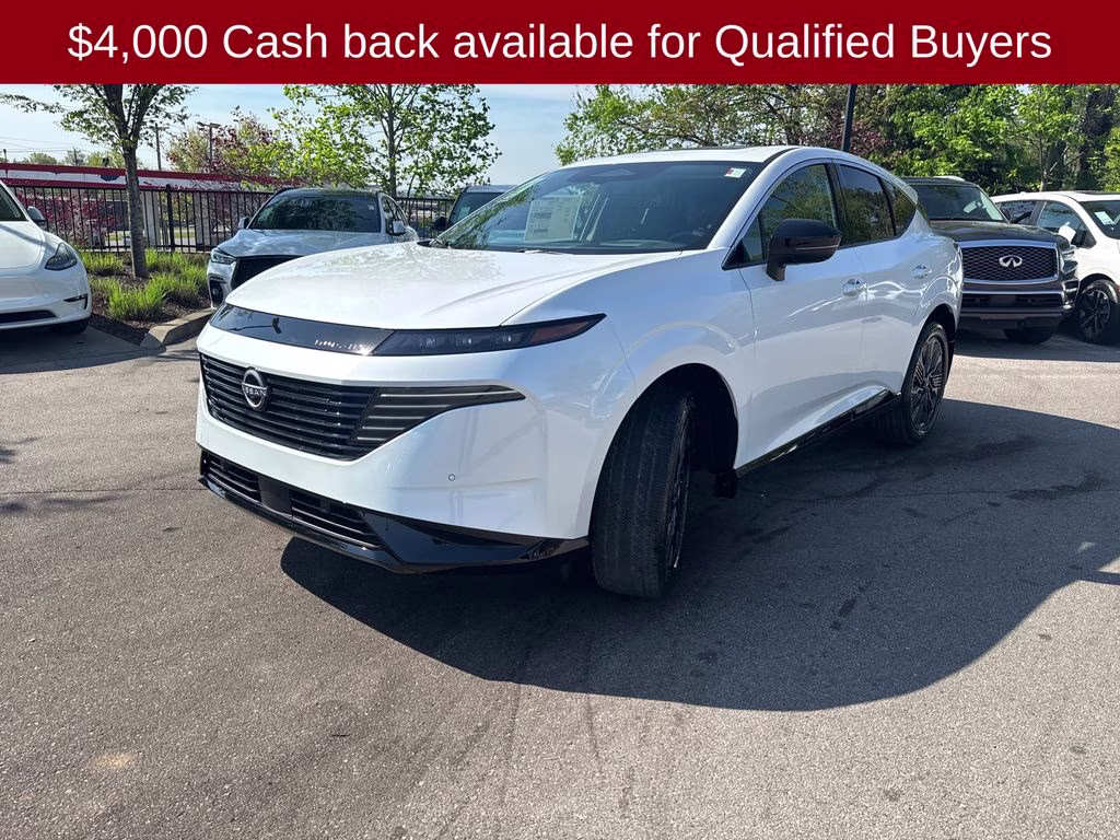 2026 Everest White Pearl Tricoat Nissan Murano Platinum AWD SUV