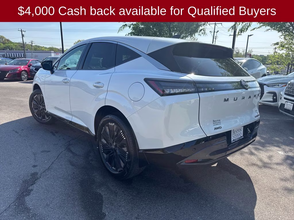 2026 Everest White Pearl Tricoat Nissan Murano Platinum AWD SUV