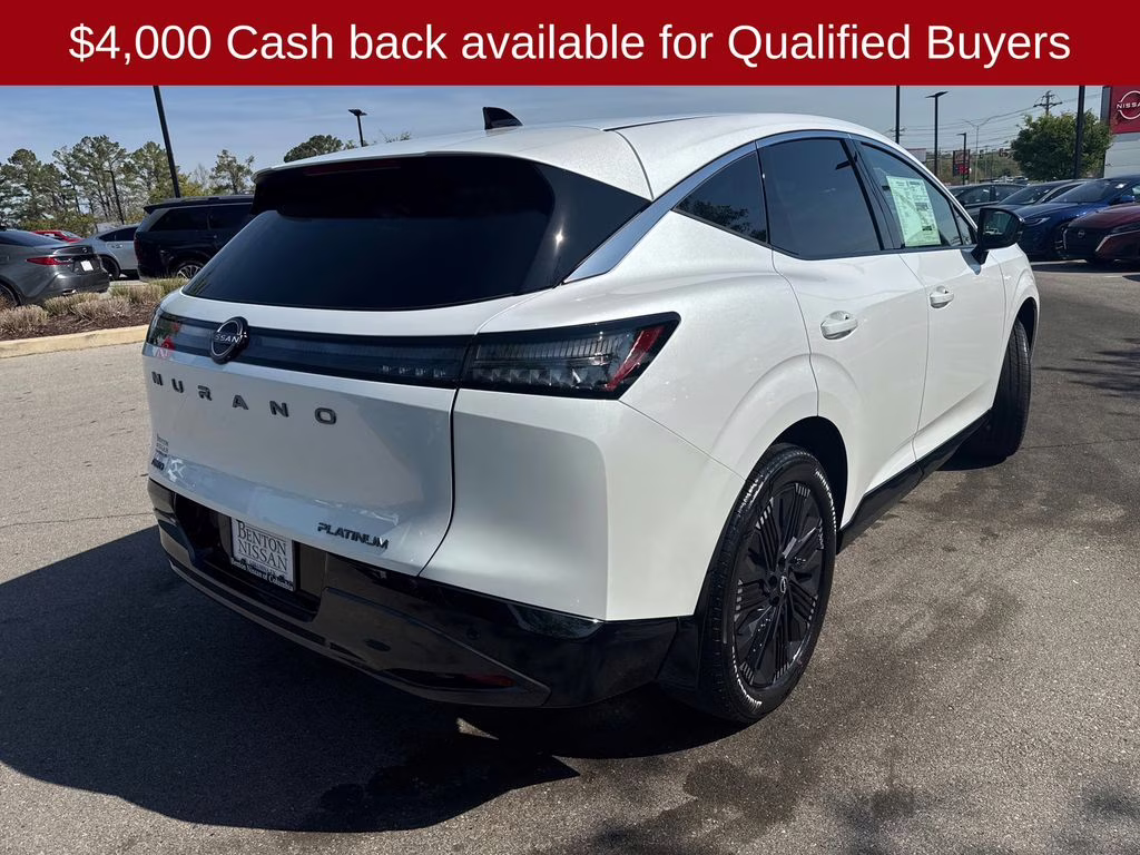 2026 Everest White Pearl Tricoat Nissan Murano Platinum AWD SUV